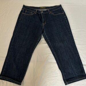 Capri Dark Wash Jeans